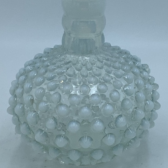 Moonglow Opalescent Hobnail Bottle - Picture 6 of 10